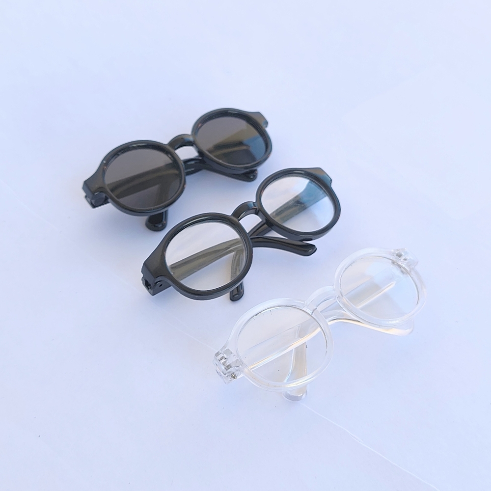 DOLL ACCESSORIES | Labubu or Small Plush Sunglasses & Reading Glasses Set Of 3
